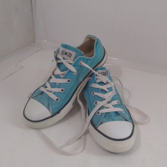 turquoise chuck taylors
